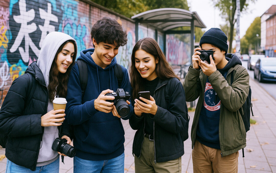 Das Lehrteam beim freien Projekt