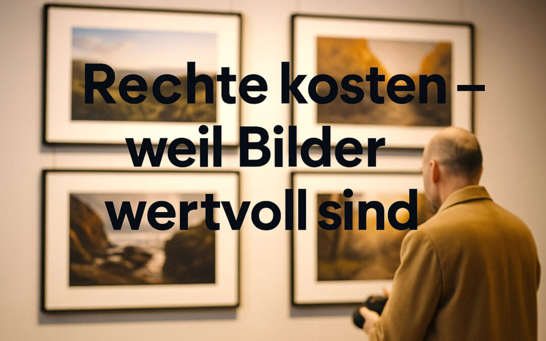 Rechte kosten – weil Bilder wertvoll sind
