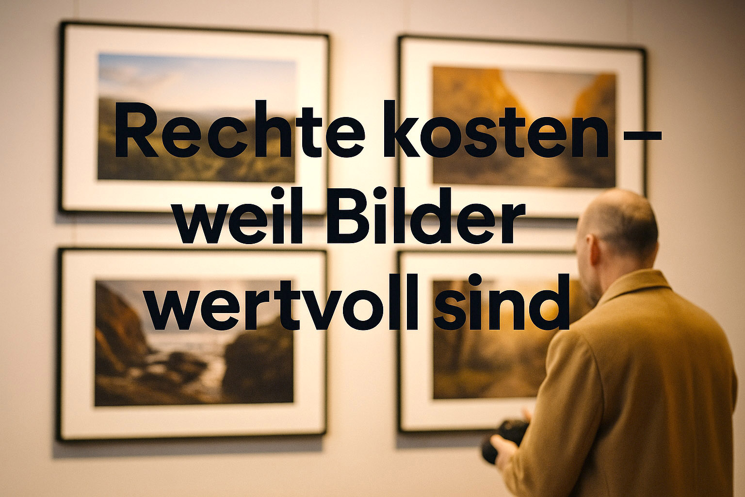 Rechte kosten – weil Bilder wertvoll sind